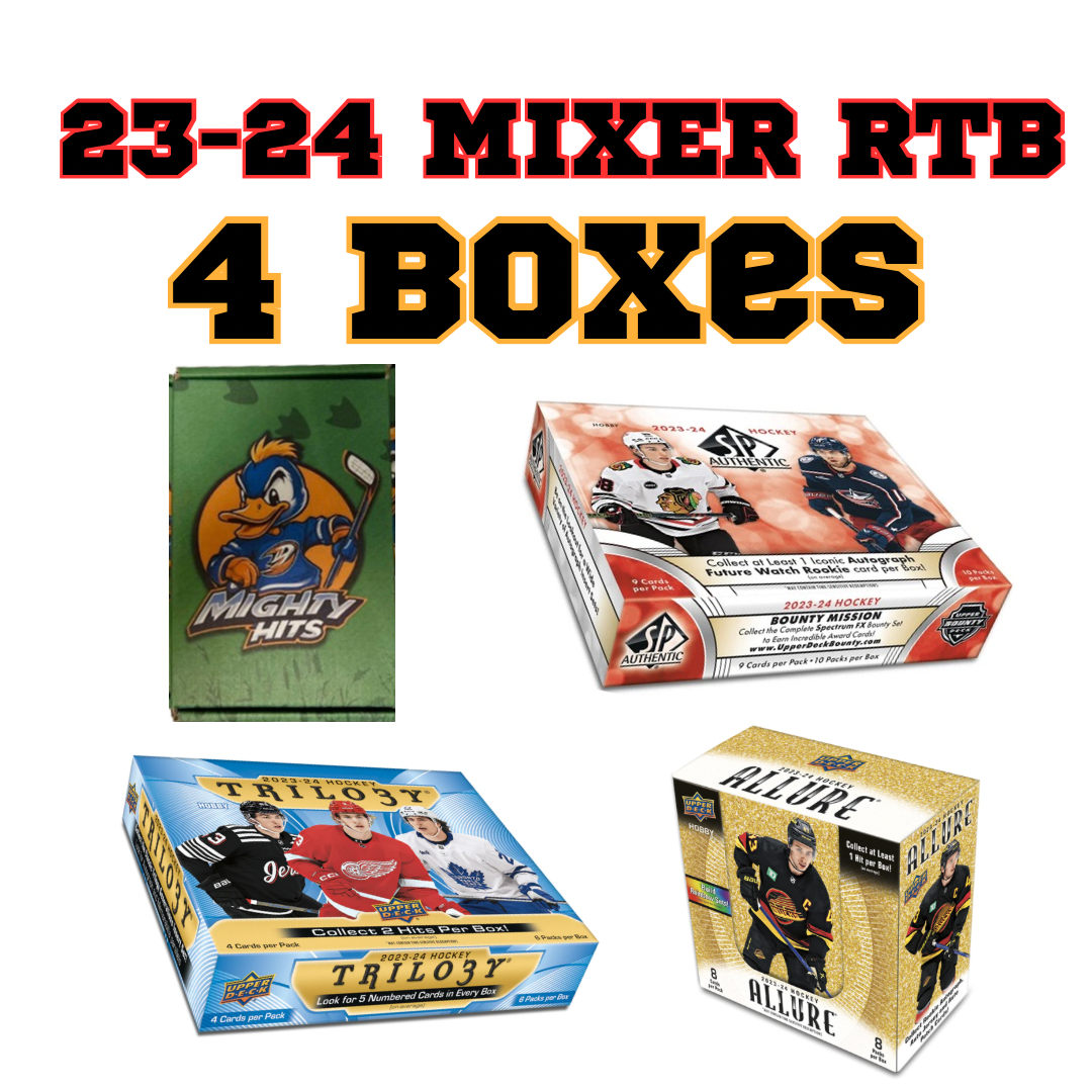 4 BOX MIXER : TEAM RANDOM (32 SPOTS) // Break mini #0006