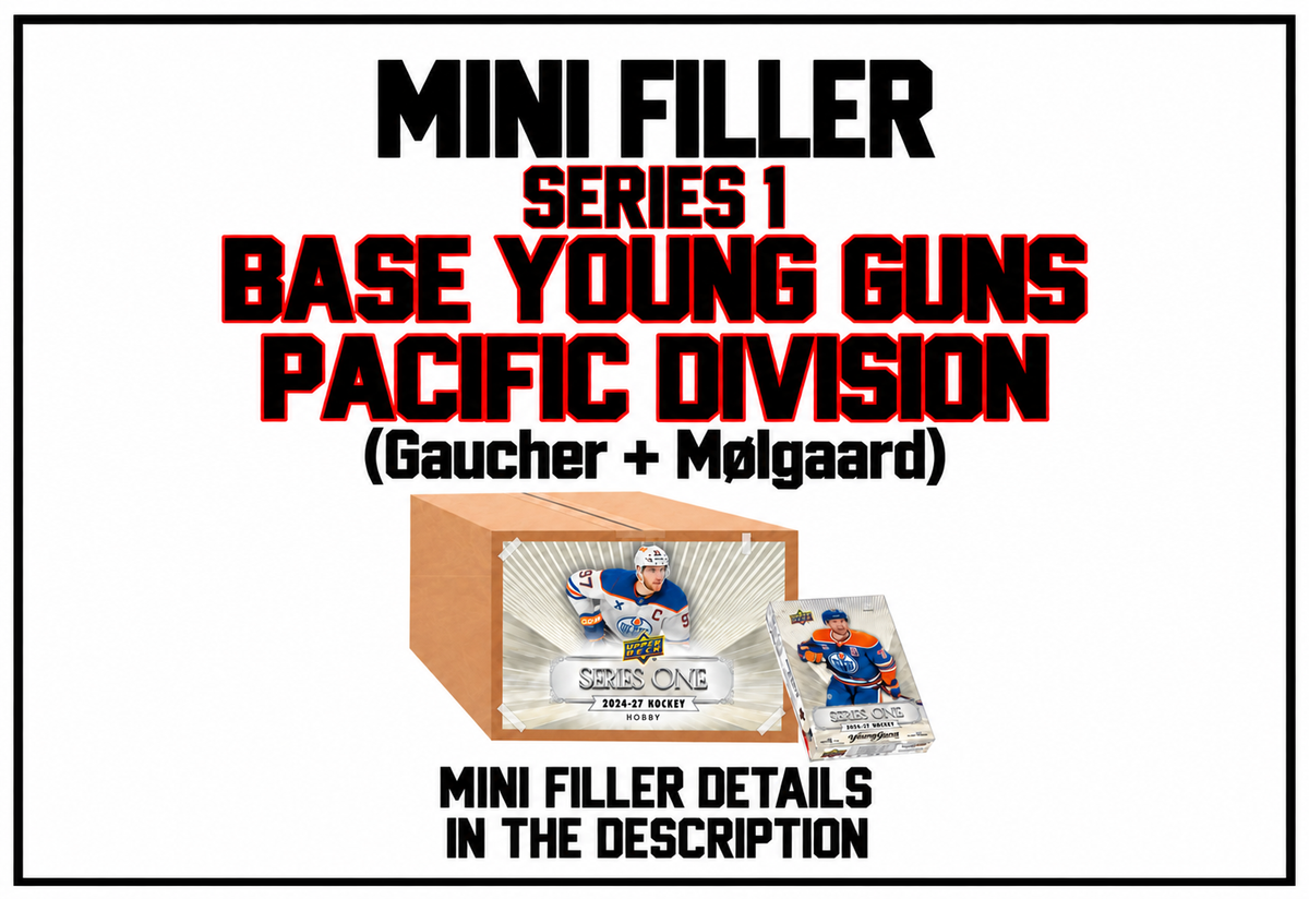 MINI FILLER - Base Young Guns – Pacific Division