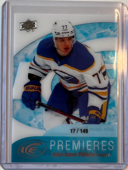 John-Jason Peterka 2021-22 Upper Deck Ice Premieres Retro /149